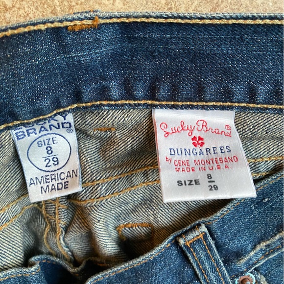 Lucky Brand Sz 8 Day Dreamer Jean Long Length Low Rise Bootcut Jeans - Picture 5 of 6
